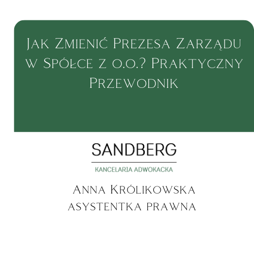 spółka, biznes, spółka z o o, rezygnacja prezesa w spółce